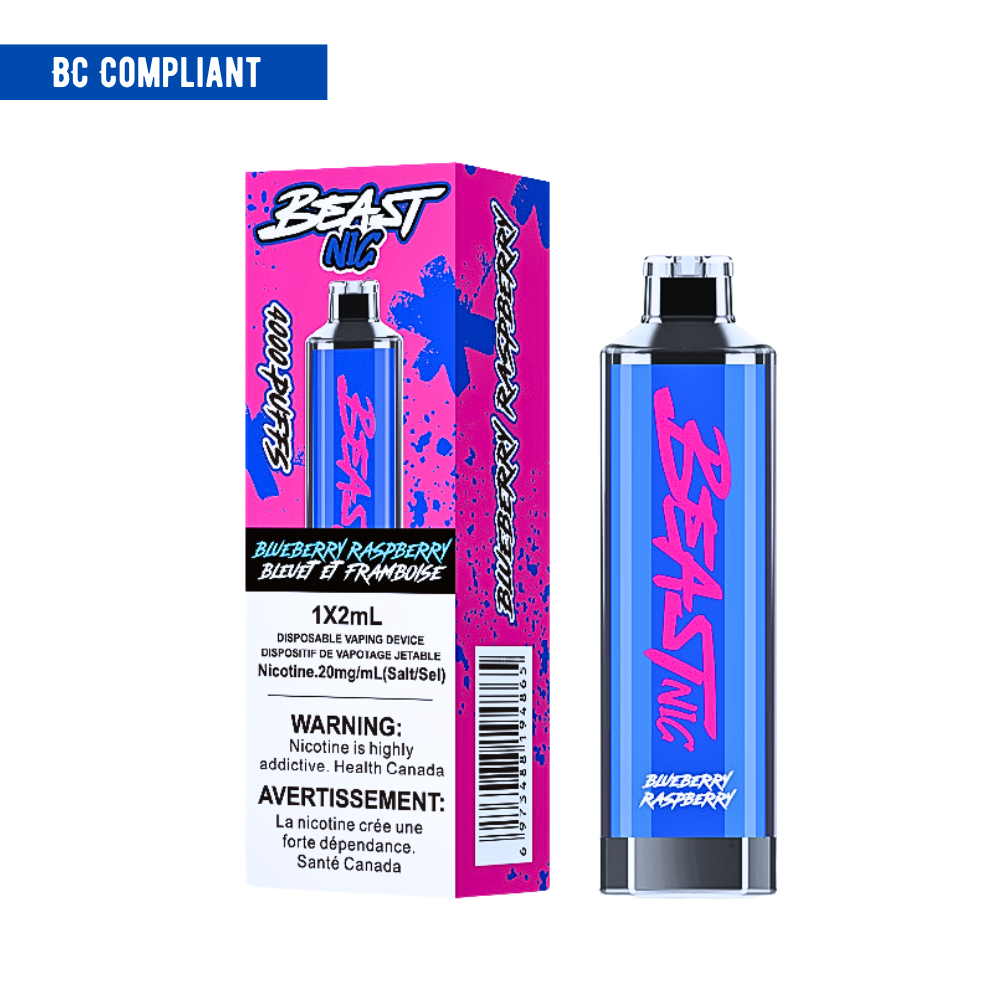 Beast Nic 4k Puffs Disposable Vape - 5ct