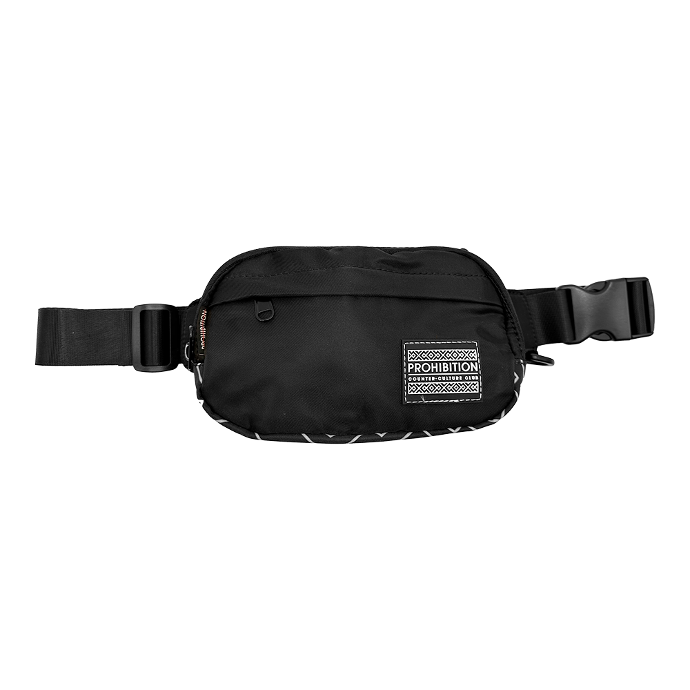 PROHIBITION - ROAMER BELT BAG - BLACK