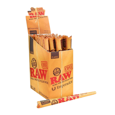 Raw Classic Cones Emperador - 24ct