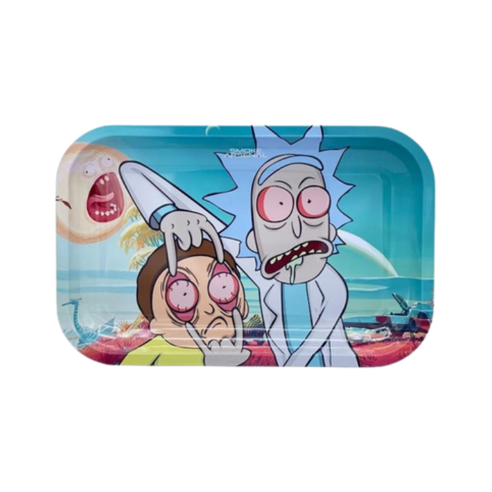 Riggity Wrecked Metal Rolling Tray - Medium