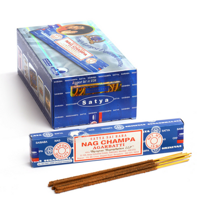 Satya Sai Nag Champa 15g Incense Stick -12ct