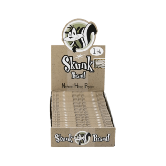 Skunk Hemp Slow Burning 1 1/4 Rolling Papers - 25ct