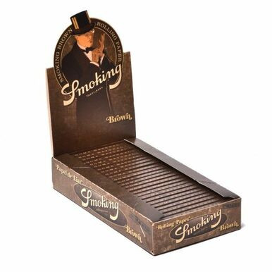 Smoking Brown 11/4 Unbleached Rolling Paper  Medium - 25ct