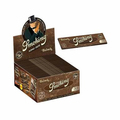 Smoking Brown King Size Rolling Paper - 50ct