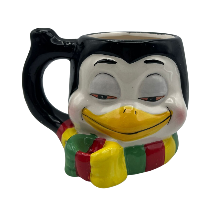 Stoned Penguin Pipe Mug