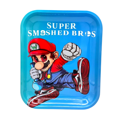 Super Smash Bros Metal Rolling Tray - Large