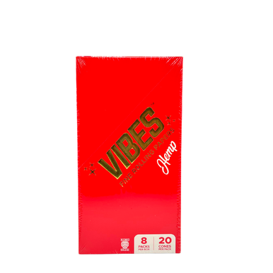 Vibes Hemp King Size Cones - 8ct