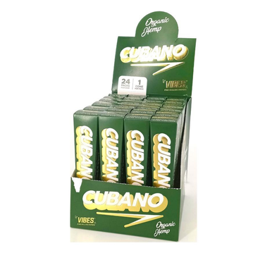 Vibes Organic Hemp Cubano Cones - 24ct