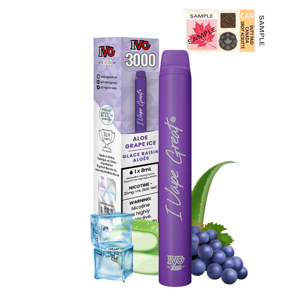 IVG 3000 Puffs Disposable Vape - 6ct