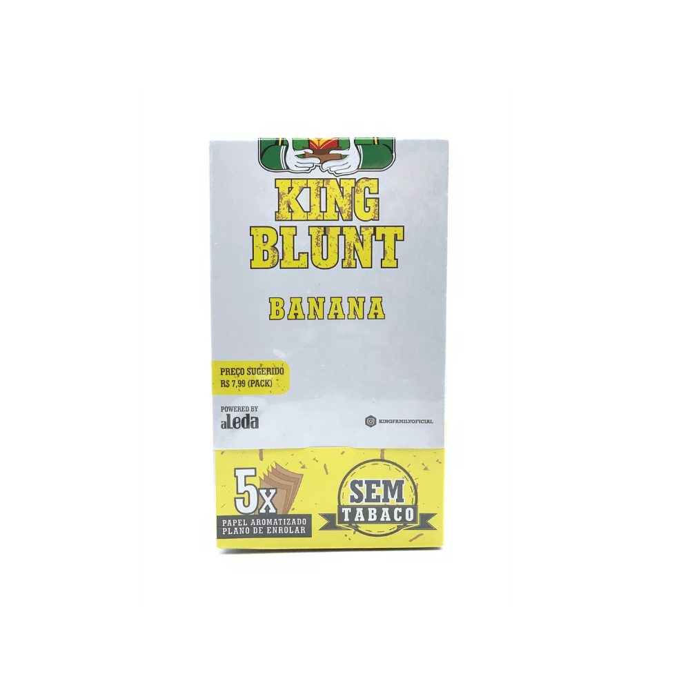 King Blunt Hemp Wraps - 25ct