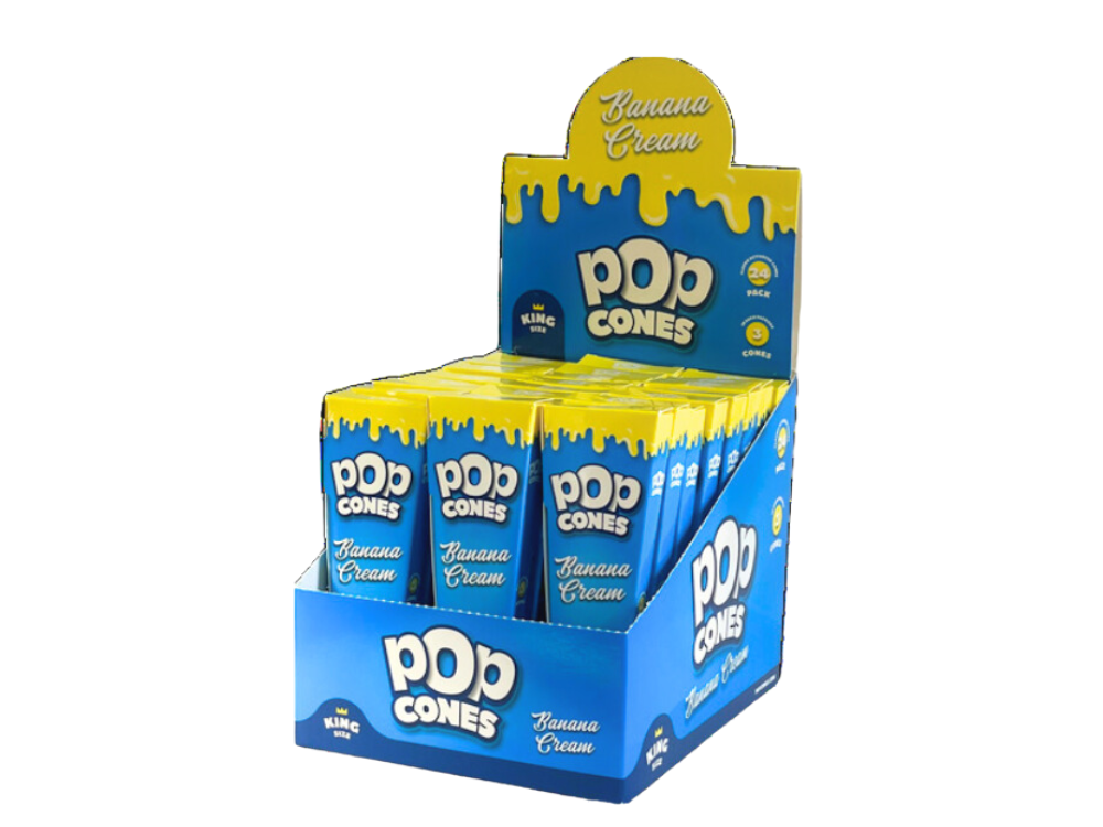 Pop Cones King Pre Rolled Cones - 24ct