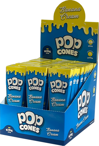 Pop Cones King Pre Rolled Cones - 24ct