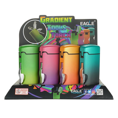 Eagle Gradient Tools (PT186GT) Torch Lighter -12ct