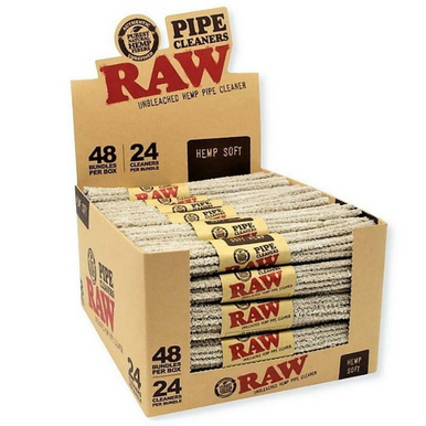 Raw Hemp Soft Pipe Cleaners - 48ct