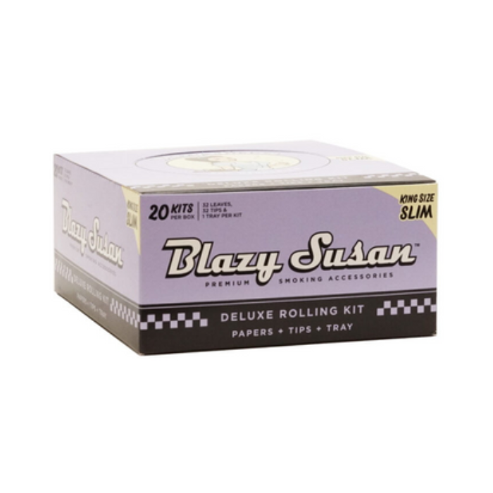 Blazy Susan King Size Purple Deluxe Rolling Kit - 20ct