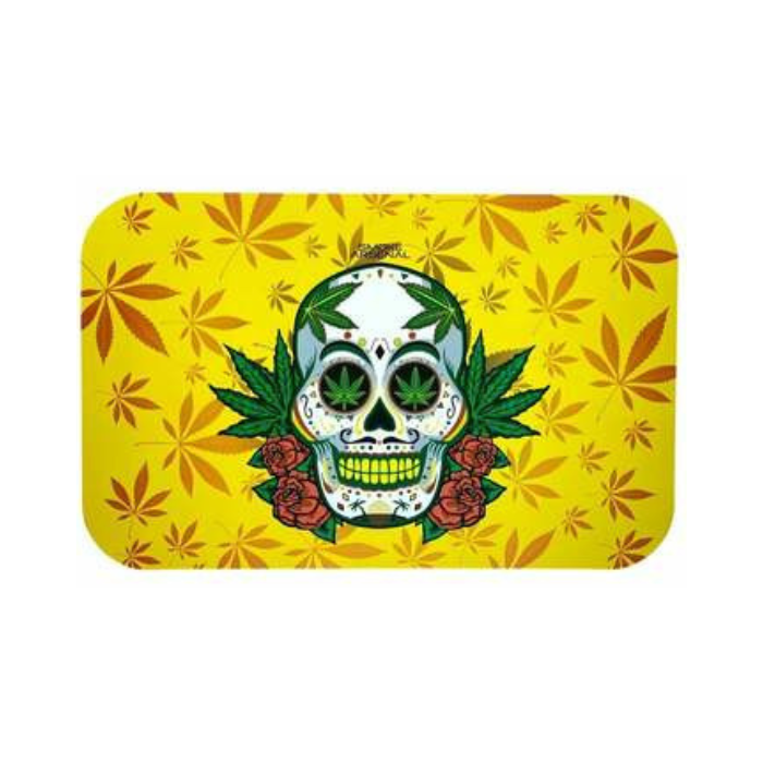 Skull and Stoned Medium Magnetic Premium Tray Cover