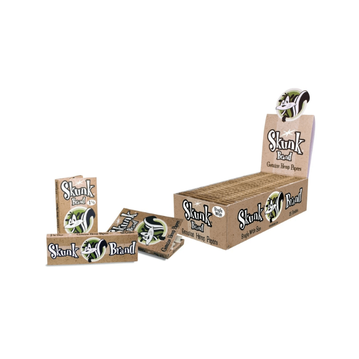 Skunk Single Wide Rolling Paper - 25ct