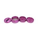 Elements Pink 4pc Aluminium Grinder