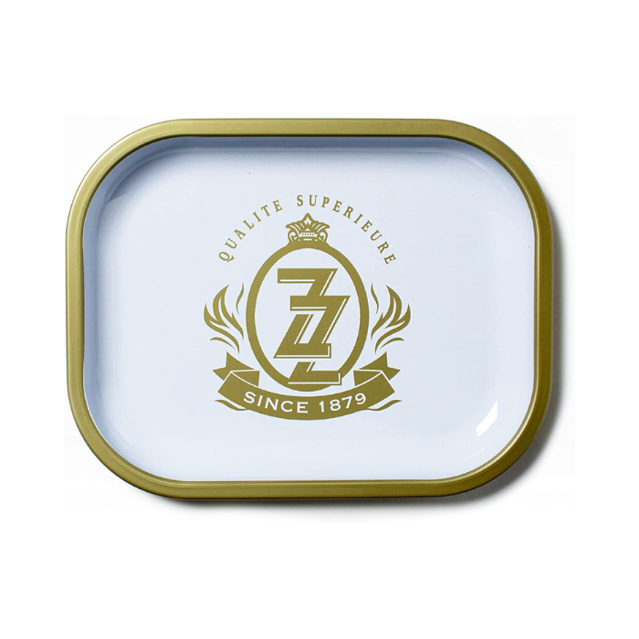 Zig Zag Rolling Tray- White