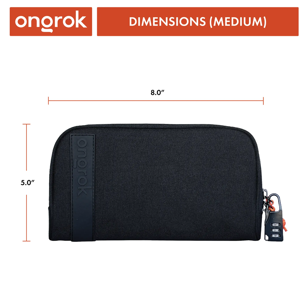 Ongrok Smell Proof Wallet - Black