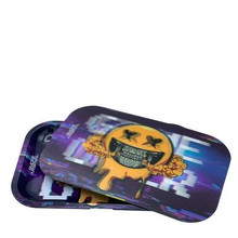 Game Over Smoke Arsenal Rolling Tray + 3D Magnetic Cover - Medium