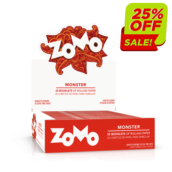 Zomo Monster Rolling Paper - 25ct