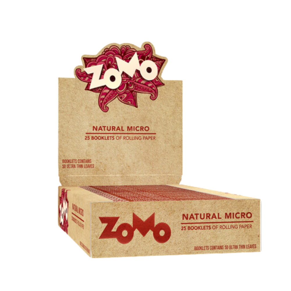 Zomo Natural Micro Rolling Paper - 25ct