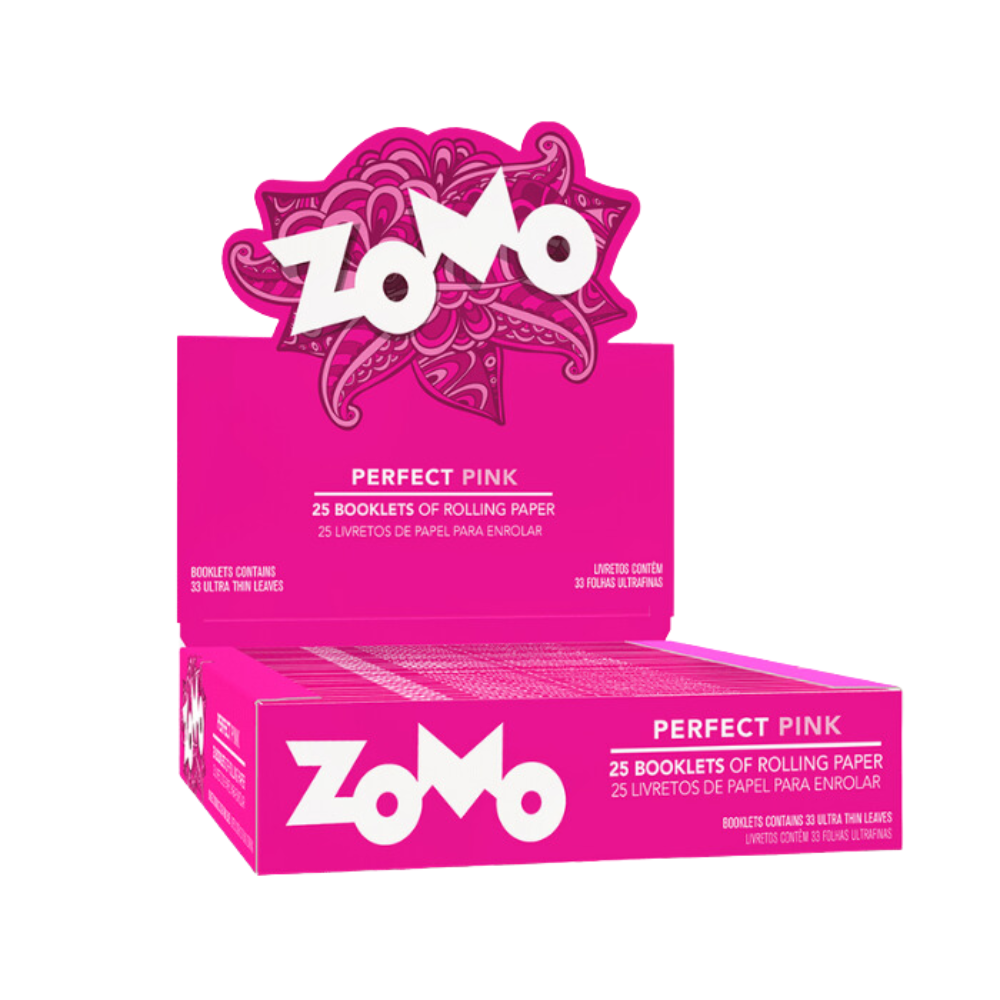 Zomo Perfect Pink Rolling Paper - 25ct