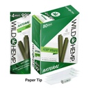 Wild Hemp Slowest Burning Wraps - 80ct