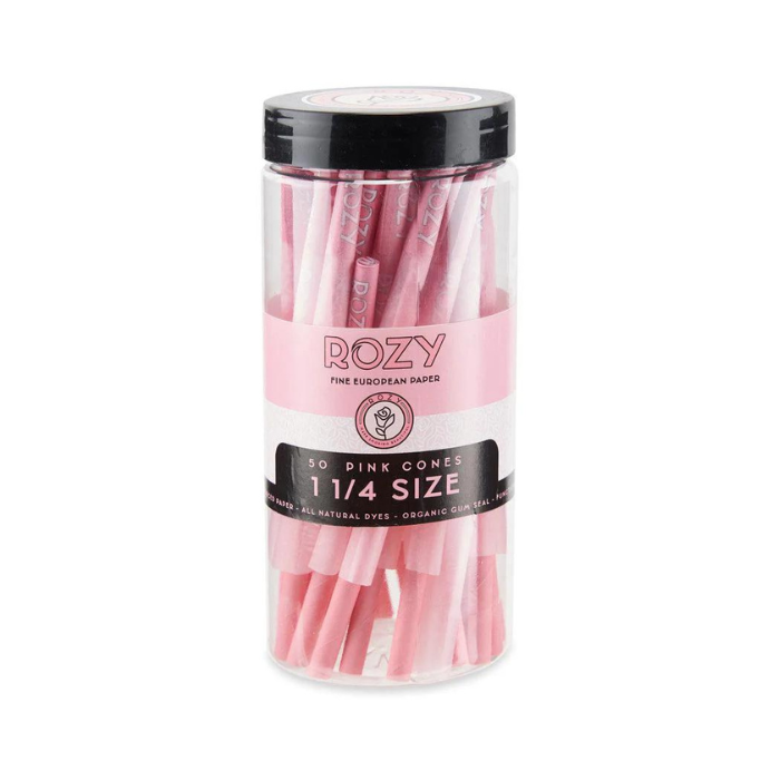 Rozy 11/4 Pink Pre Rolled Cones - 50ct