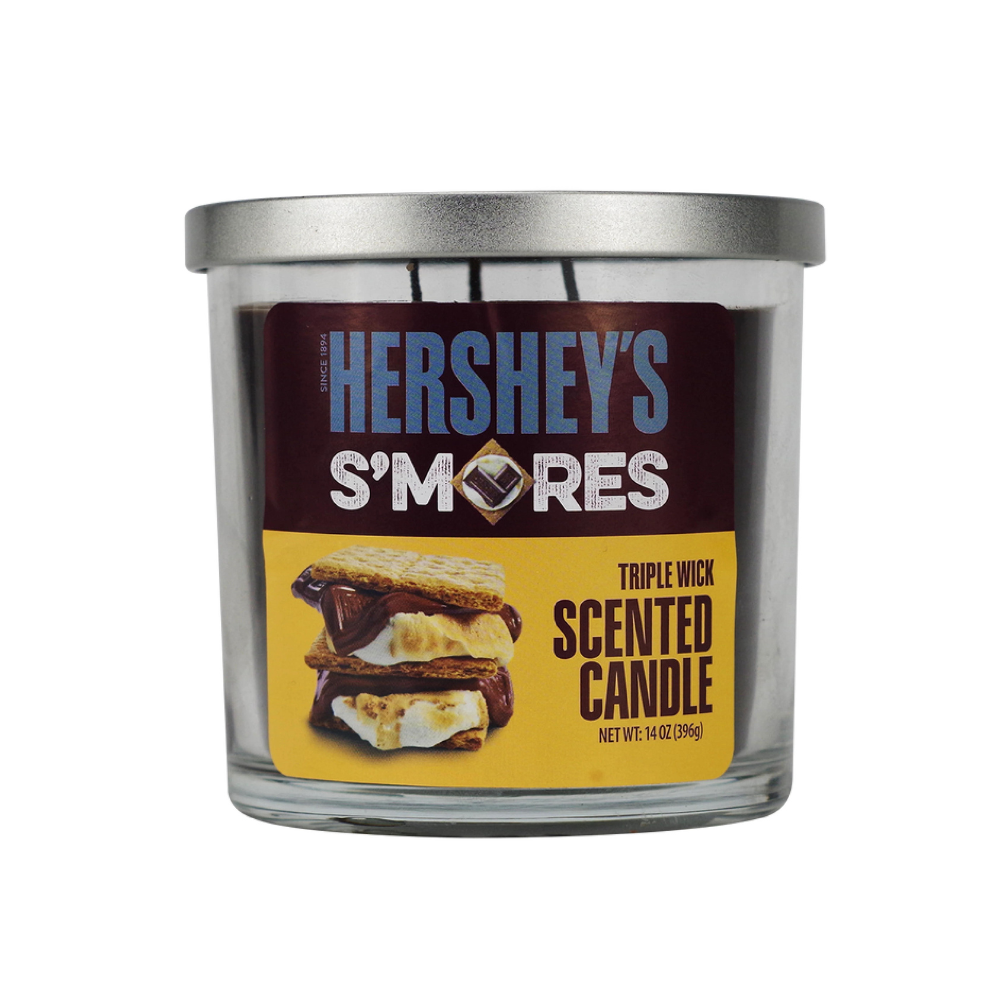 Hershey's S'mores 3 Wick Scented Candle - 14oz