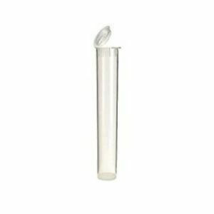 80mm Clear Cartridge Pop Top Tubes - 1000ct