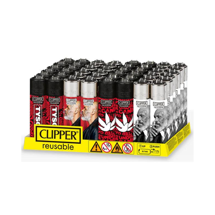 Clipper Mike Tyson Lighters  #4- 48ct