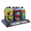 Techno Small Spray Can Torch Lighters - 6ct