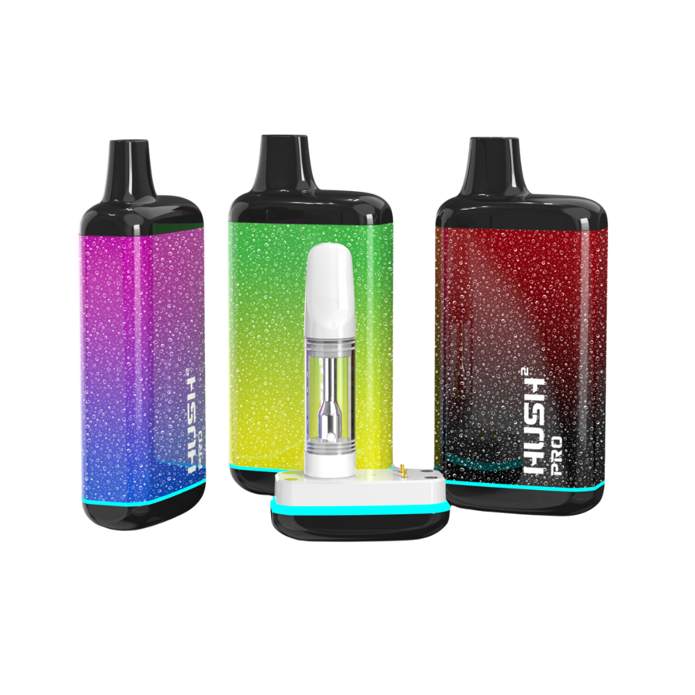 Nova Hush 2 Pro 510 Thread Vape Battery (Bubble Paint Edition) - 6ct