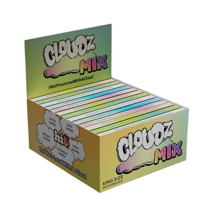 Cloudz King Size Mix Rolling Paper - 26ct