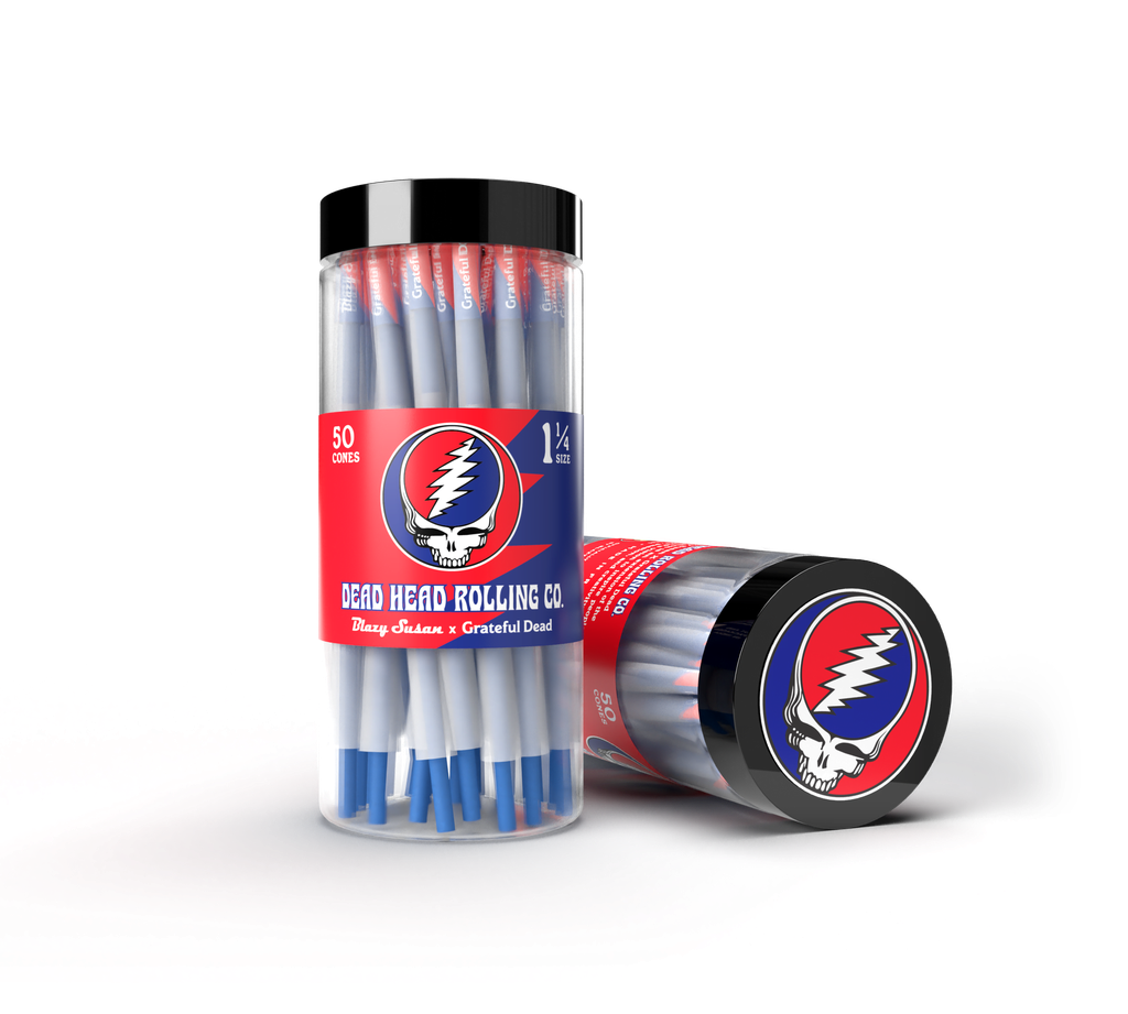 Blazy Susan Grateful Dead 11/4 Pre Rolled Cones - 50ct