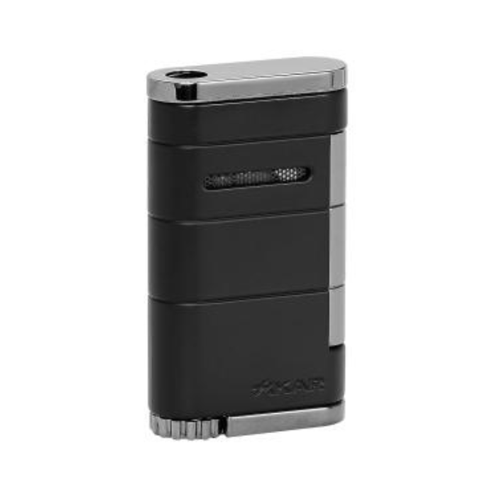 Xikar Allume Single Flame Torch Lighter - Tuxedo Black