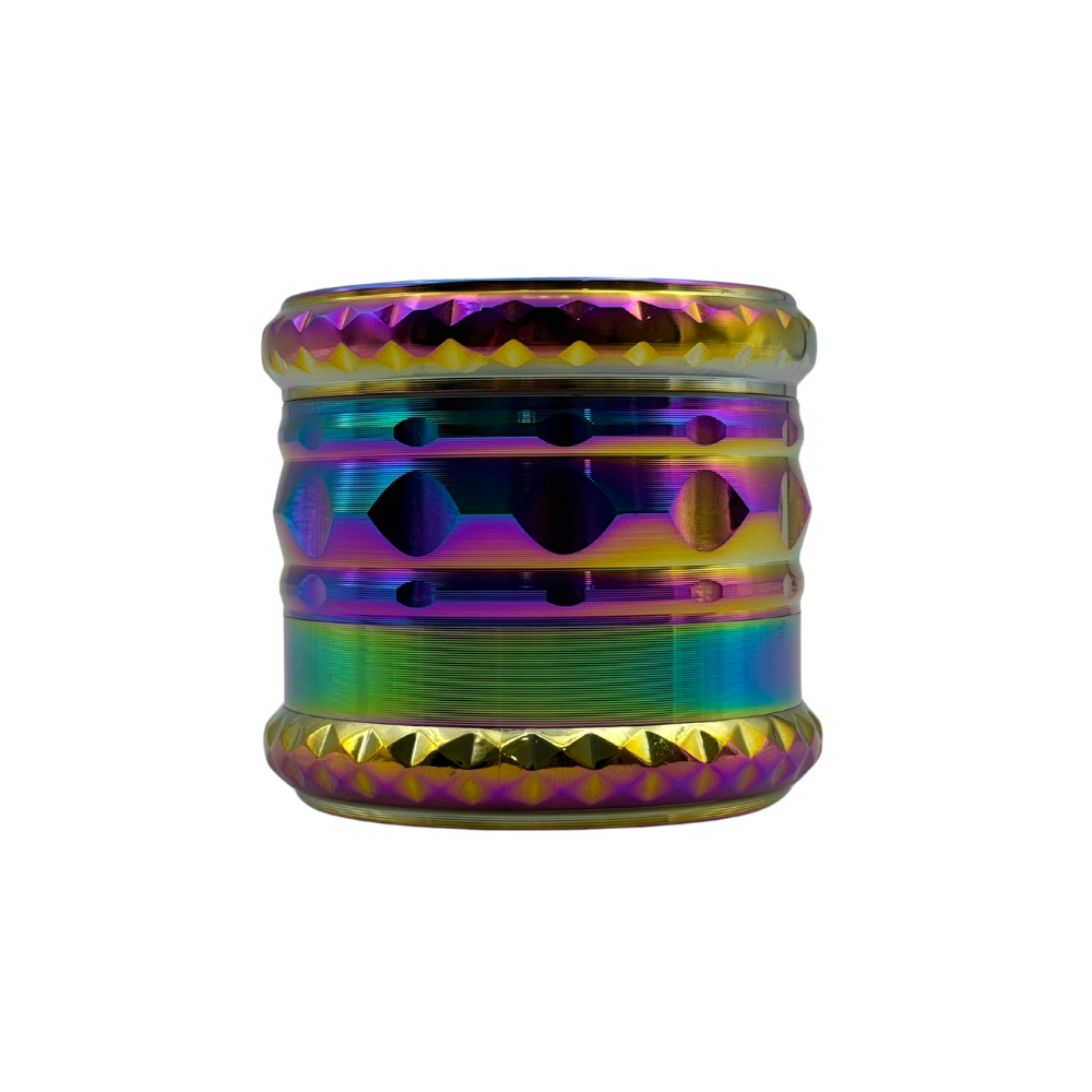 Arsenal Rainbow Hexa-Trapezoid 52mm 4-Pc Grinder - 3ct