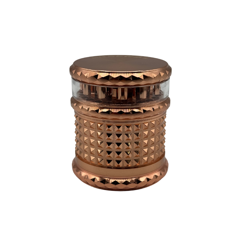 Arsenal Rose Gold Gauntlet 67mm 4-Pc Grinder - 3ct