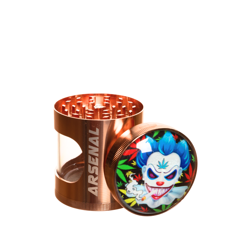 Arsenal Clown Chamber 63mm 5-Pc Grinder - 3ct