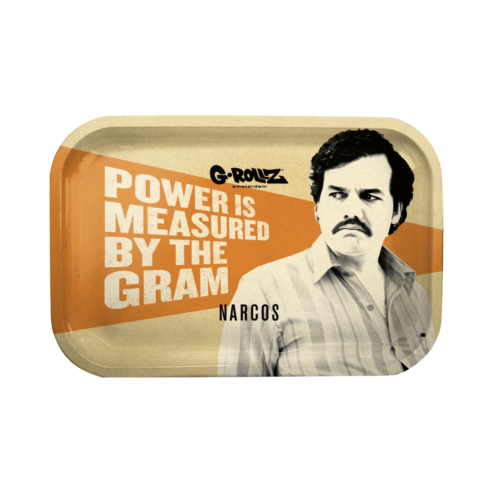 G-Rollz Narcos Escobar Legacy Metal Rolling Tray - Medium