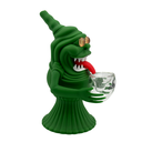 6" Arsenal Green Face Monster Water Pipe