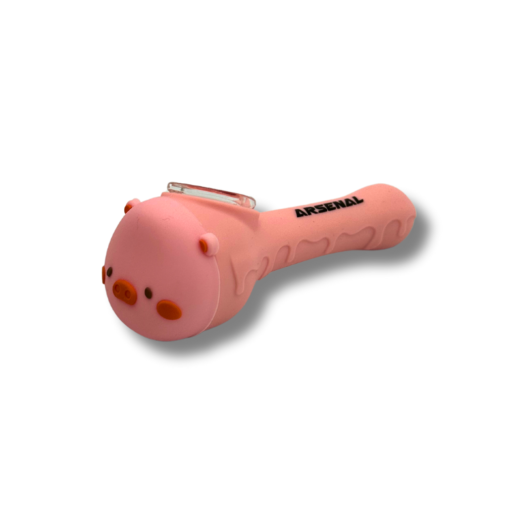 3.5" Arsenal Sweet Piggy Hand Pipe