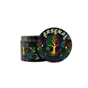 Arsenal Splatter Tree Of Life 55mm 4-Pc Grinder - 3ct