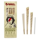 G-Rollz Banksy's Graffiti "Lizzie Stardust" Organic Hemp King Size Cones - 20ct