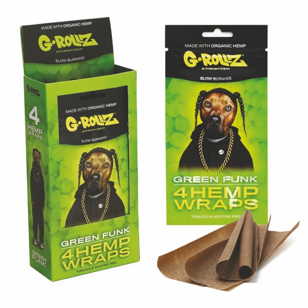 G-Rollz 4x Grape Flavored Hemp Wraps - 15ct