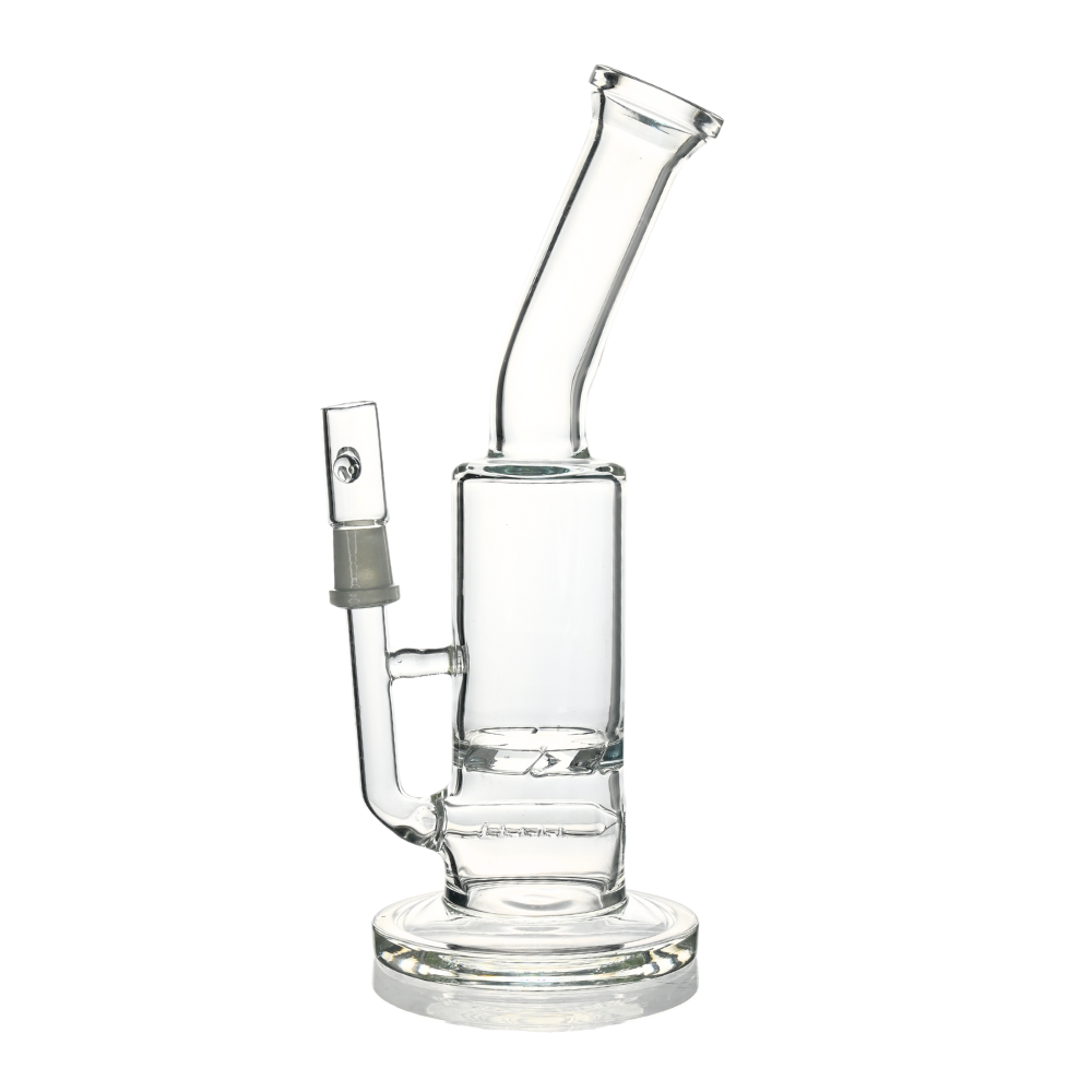 10" Cylindrical Bong w/ Wheel Obelisk