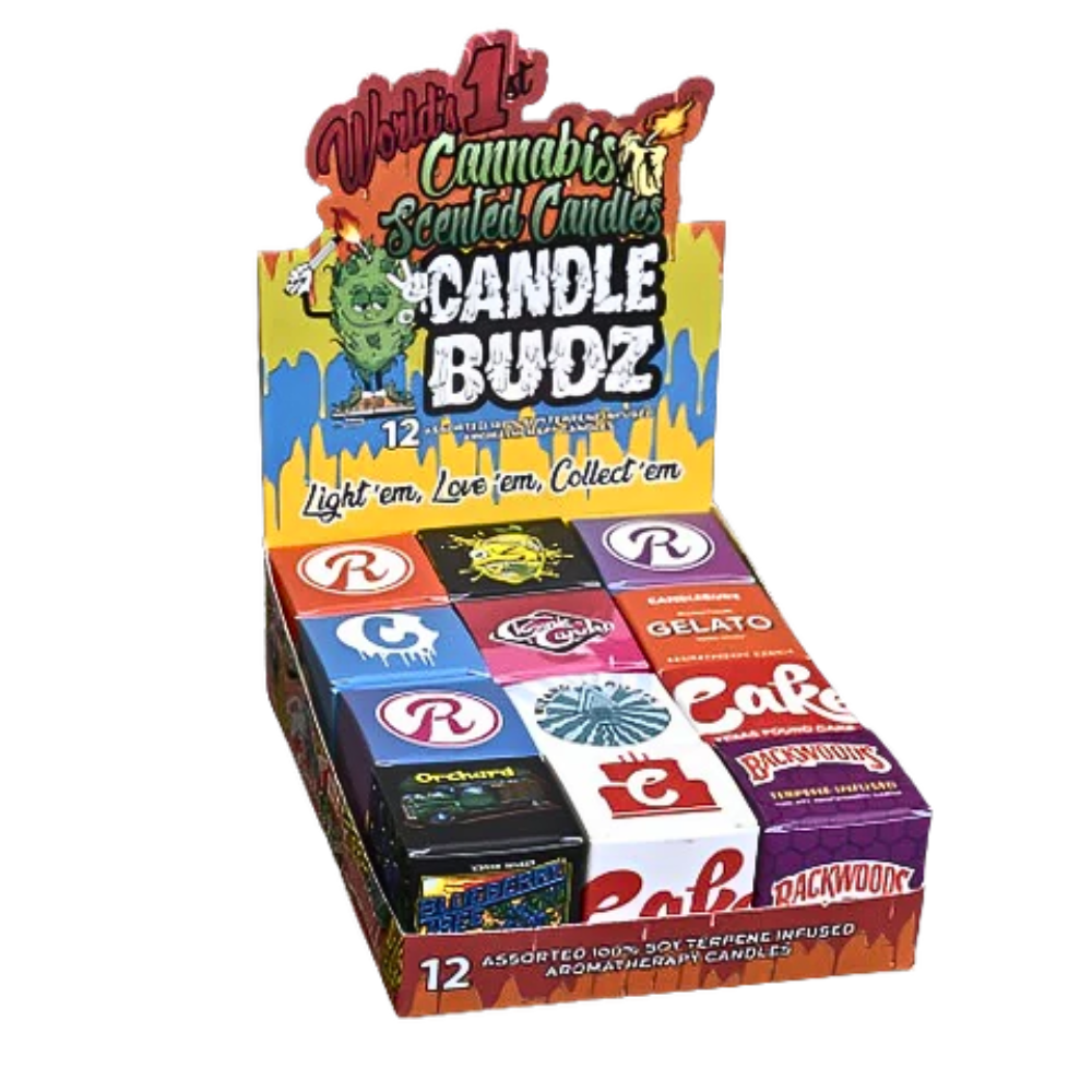 Candle Budz Cannabis Scented Candles (1oz) - 12ct