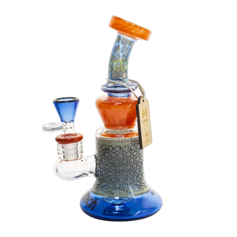 8" Cheech Colorful Bong